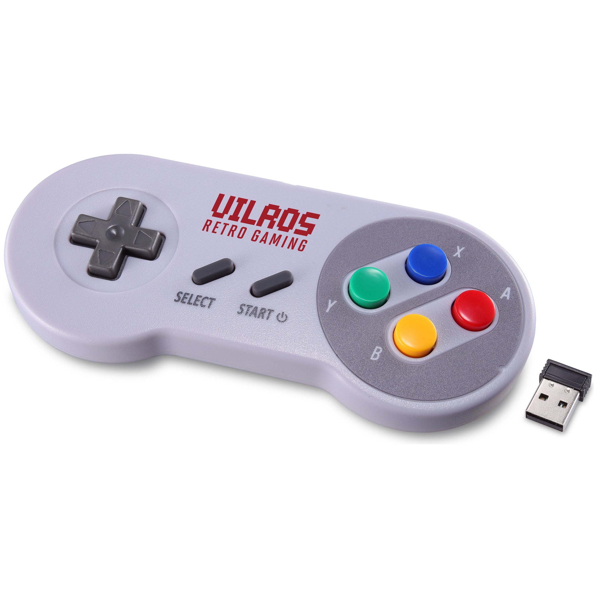 Vilros Wireless USB Retro Gaming SNES Style Gamepads Set of