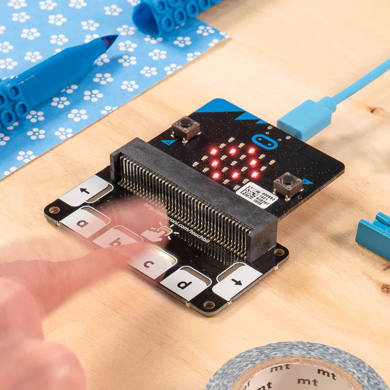 Pimoroni TOUCH:BIT Six Handy Touch-Sensitive Buttons And LEDs For Your micro:bit - Vilros.com