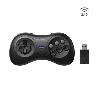 8Bitdo M30 2.4G Wireless Gamepad for Sega Genesis Mini and Mega Drive Mini - Sega Genesis - Vilros.com