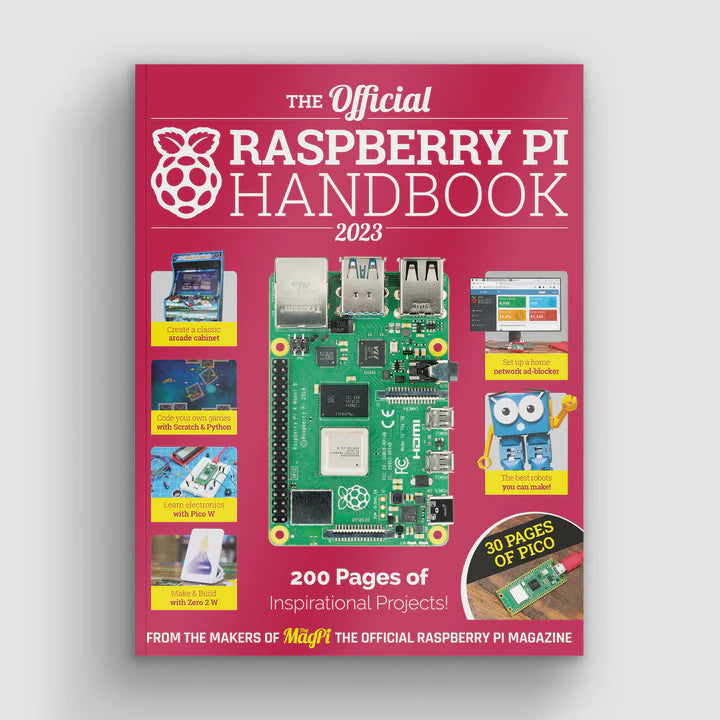 The Official Raspberry Pi Handbook 2023 - Vilros.com