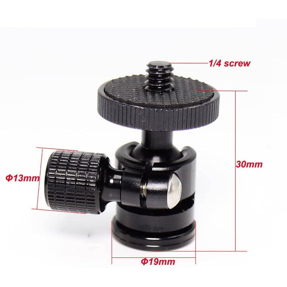 Vilros Raspberry Pi HQ Camera Compatible--3/8 Mini Ball Head Tripod - Vilros.com