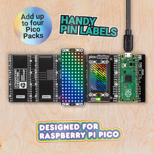 Pimoroni Pico Decker (Quad Expander) - Vilros.com