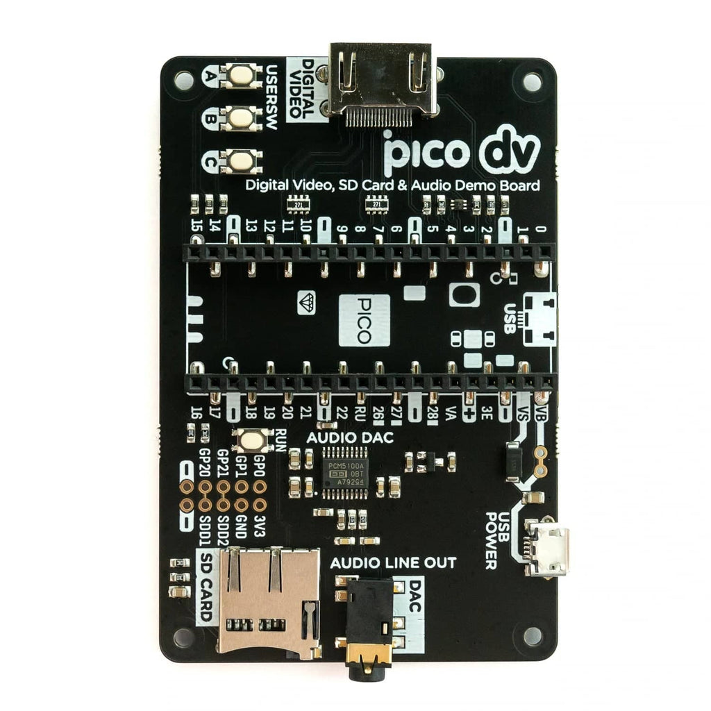 Pimoroni Pico DV Demo Base - Vilros.com