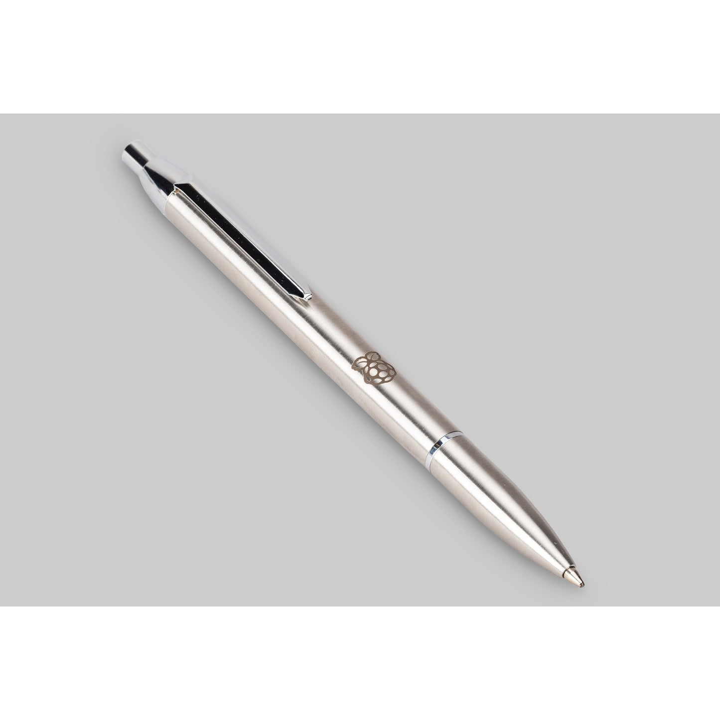 Raspberry Pi Engraved Stainless Steel Pen - Vilros.com
