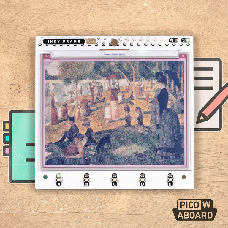 Pimoroni Inky Frame 5.7" (Pico W Aboard) - Vilros.com