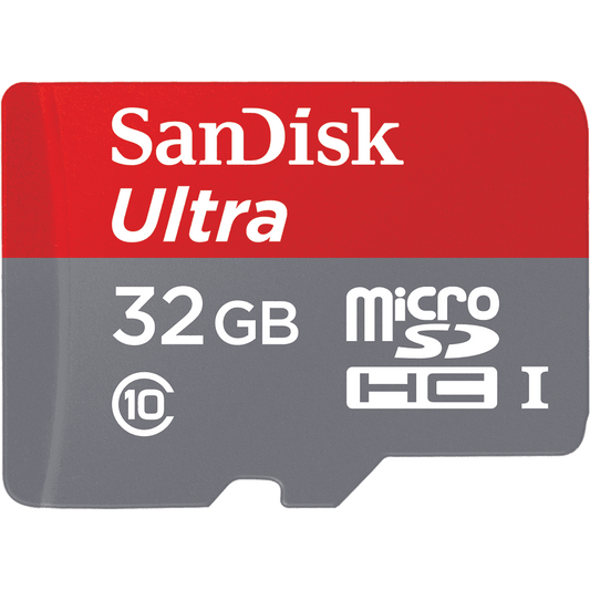 SanDisk Ultra Class 10 Micro SD Card Preloaded with NOOBS Version 3.2.0 or newer-with Micro SD-SD Adapter - Vilros.com