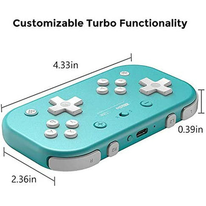 8Bitdo Lite Bluetooth Gamepad-(Turquoise Edition) - Vilros.com