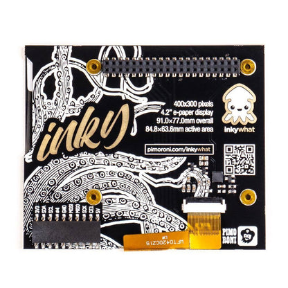 Pimoroni Inky wHAT (ePaper/eInk/EPD) - Vilros.com