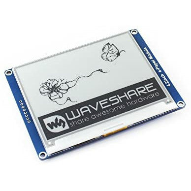 Waveshare 400x300, 4.2inch E-Ink raw display - Vilros.com