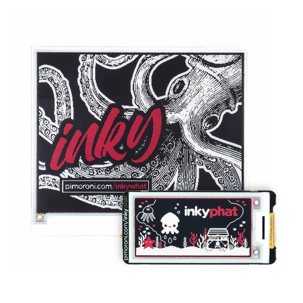 Pimoroni Inky wHAT (ePaper/eInk/EPD) - Vilros.com