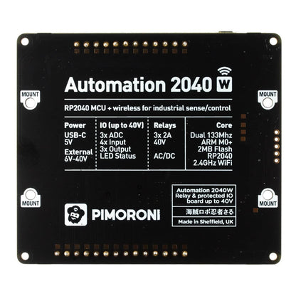 Automation 2040 W (Pico W Aboard) - Vilros.com