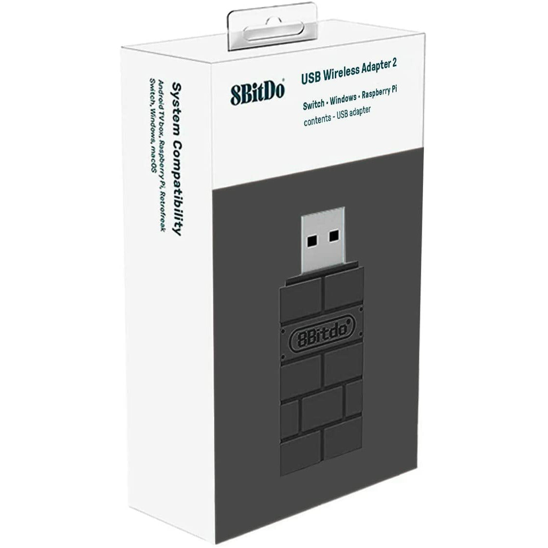 8Bitdo Wireless USB Adapter 2 for Switch, Windows, Mac & Raspberry Pi Compatible with Xbox Series X & S Controller, Xbox One Bluetooth Controller, Switch Pro and PS5 Controller - Vilros.com