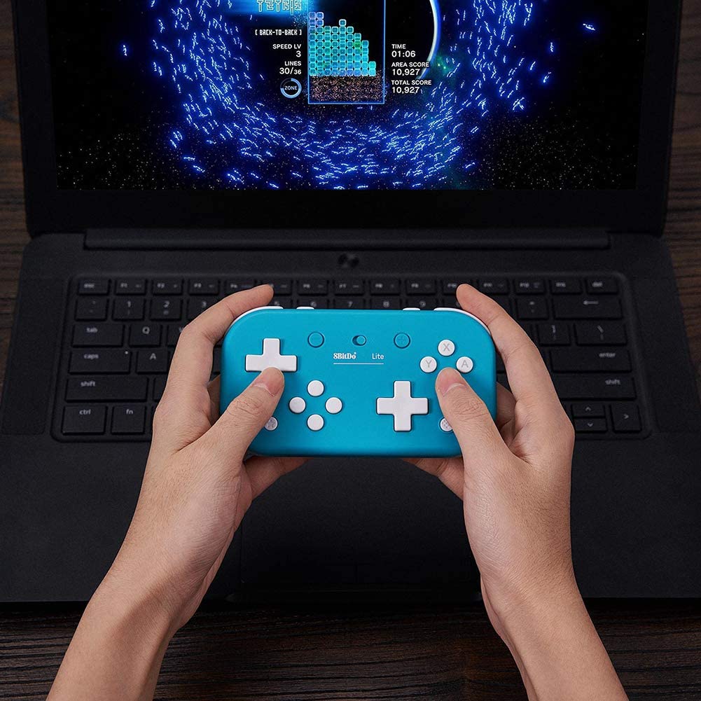 8Bitdo Lite Bluetooth Gamepad-(Turquoise Edition) - Vilros.com