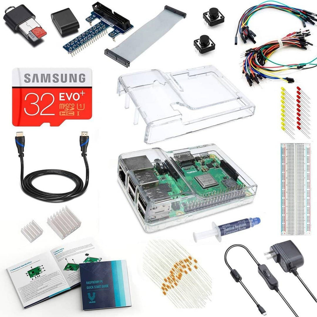 Vilros Raspberry Pi 3 Model B+ (Plus) Ultimate Kit - Vilros.com