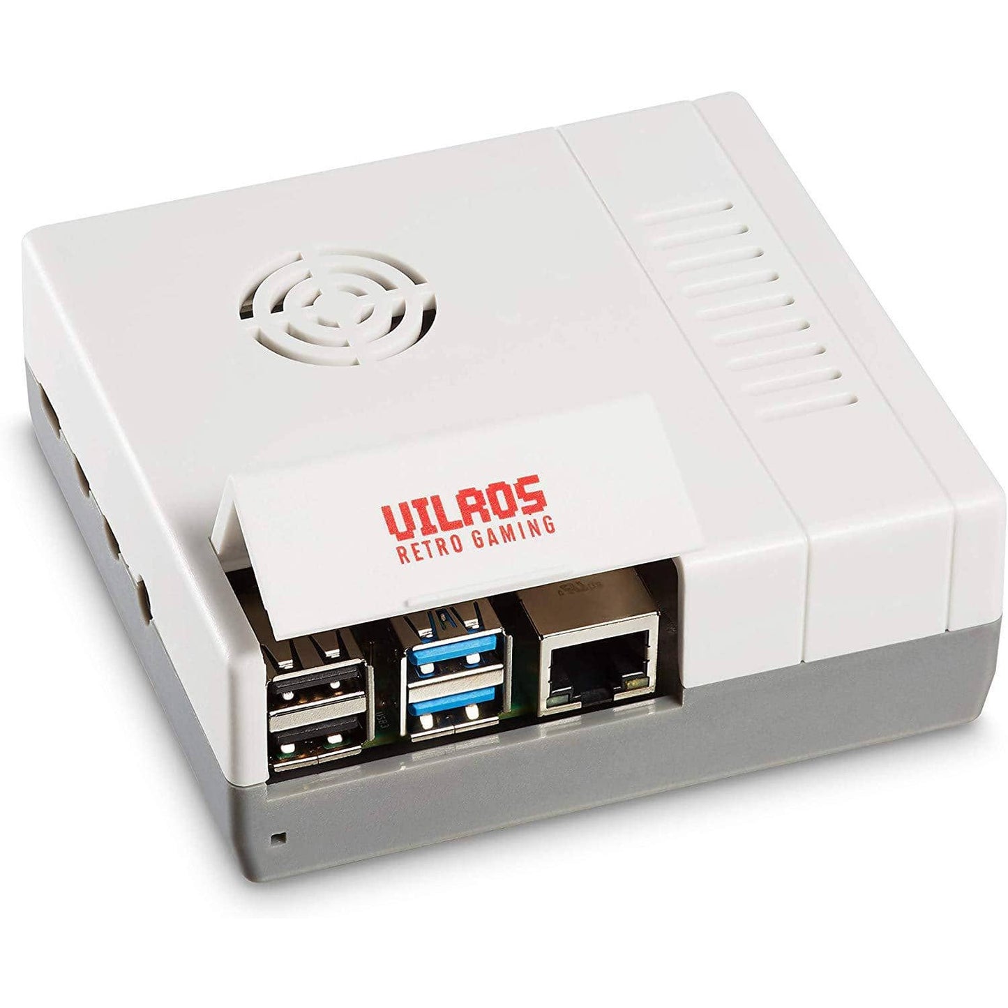 Vilros Raspberry Pi 4 Compatible NES Style Retro Case W/ Fan - Vilros.com