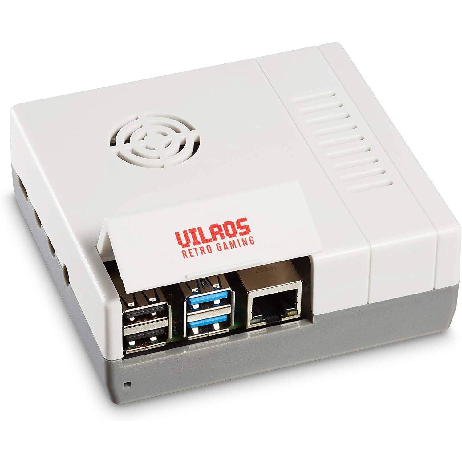 Vilros Raspberry Pi 4 Compatible NES Style Retro Case W/ Fan - Vilros.com
