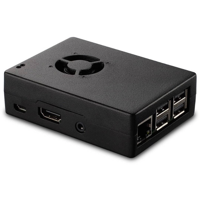 Vilros Raspberry Pi 3 Compatible Heavy Duty Aluminum Case With Pre-installed Fan - Vilros.com