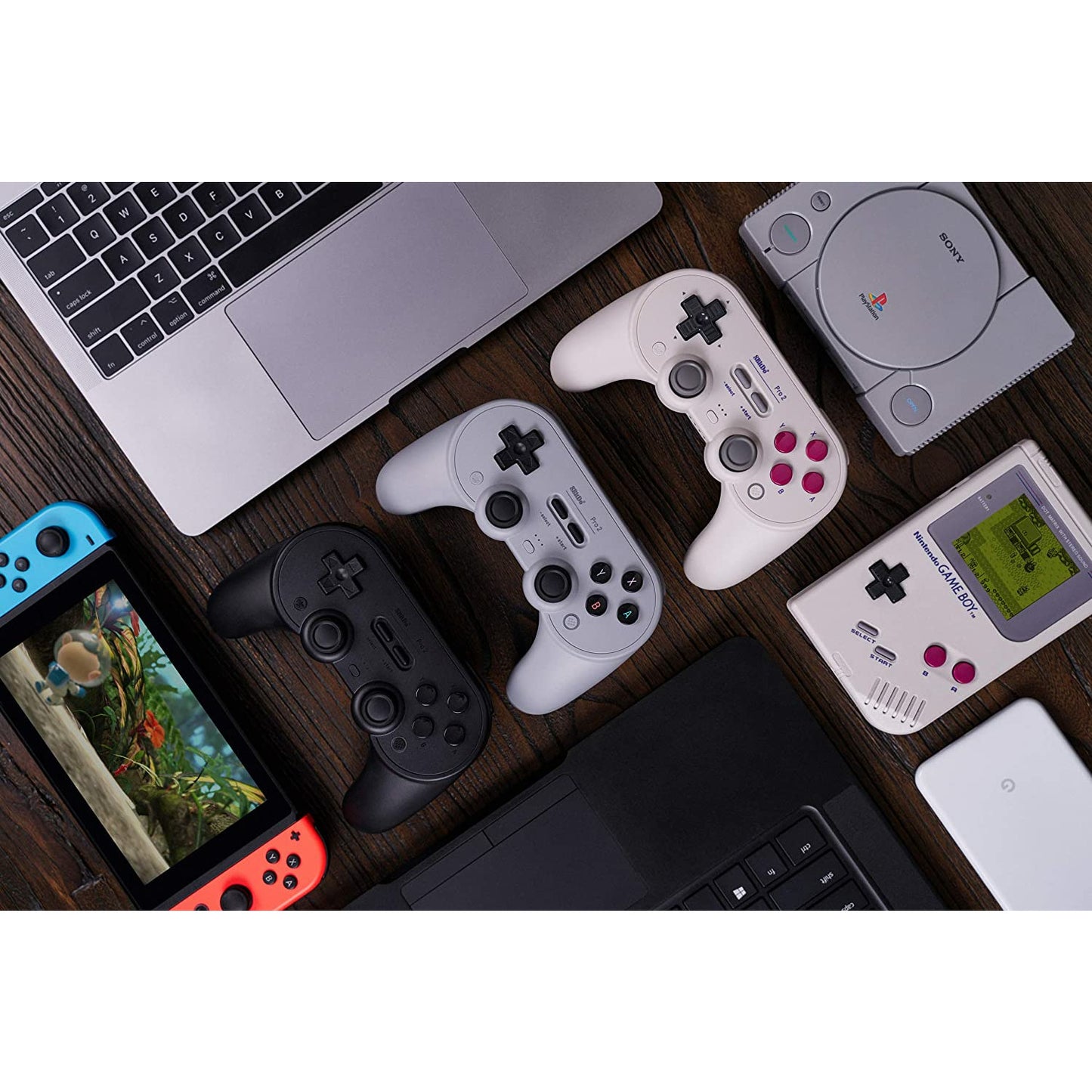 8BitDo Pro 2 Bluetooth Controller for Switch/Switch OLED, PC, macOS, Android, Steam & Raspberry Pi - Vilros.com