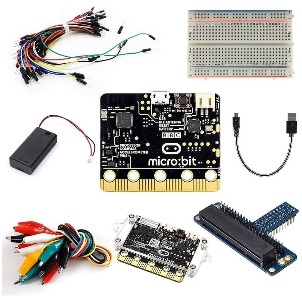 Vilros Project Starter Kit for BBC Microbit Includes Official BBC Microbit-Breakout Board and 7 Essential Accessories - Vilros.com