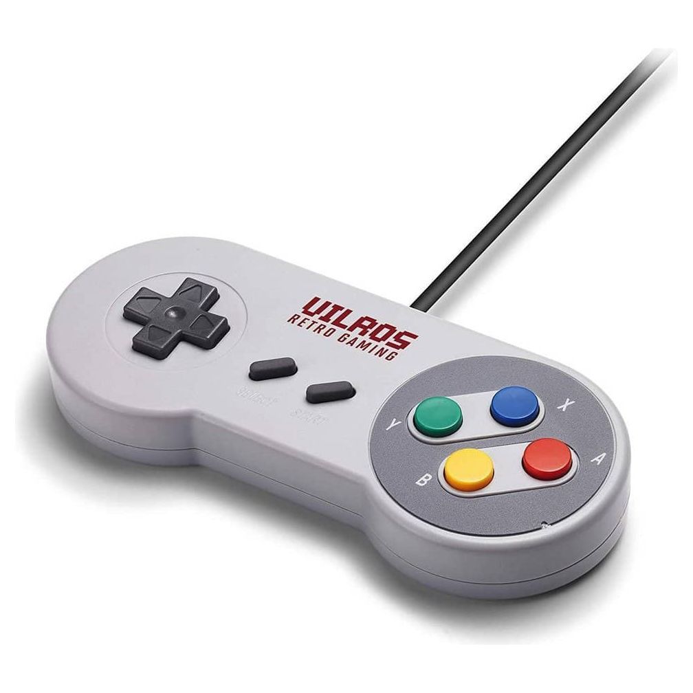 Vilros SNES Classic Weighted USB Gamepad Set – - Main Image
