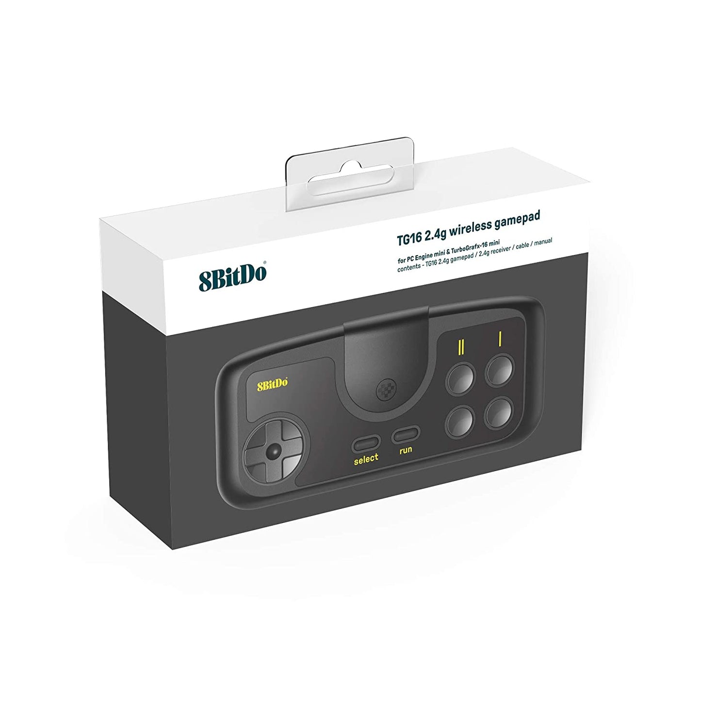 8Bitdo TG16 2.4G Wireless Gamepad for PC Engine Mini, PC Engine CoreGrafx Mini, TurboGrafx-16 Mini & Nintendo Switch (TG16 Edition) - Vilros.com