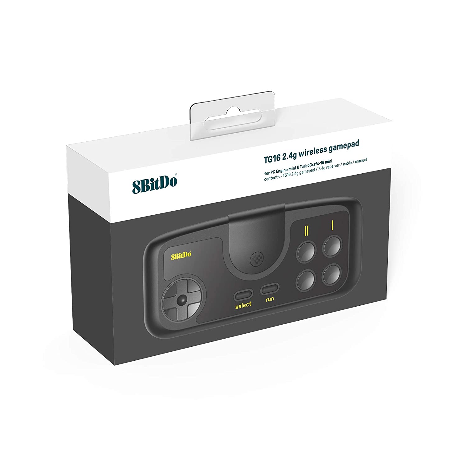 8Bitdo TG16 2.4G Wireless Gamepad for PC Engine Mini, PC Engine CoreGrafx Mini, TurboGrafx-16 Mini & Nintendo Switch (TG16 Edition) - Vilros.com