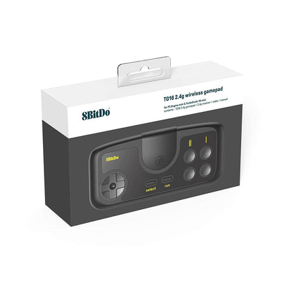 8Bitdo TG16 2.4G Wireless Gamepad for PC Engine Mini, PC Engine CoreGrafx Mini, TurboGrafx-16 Mini & Nintendo Switch (TG16 Edition) - Vilros.com