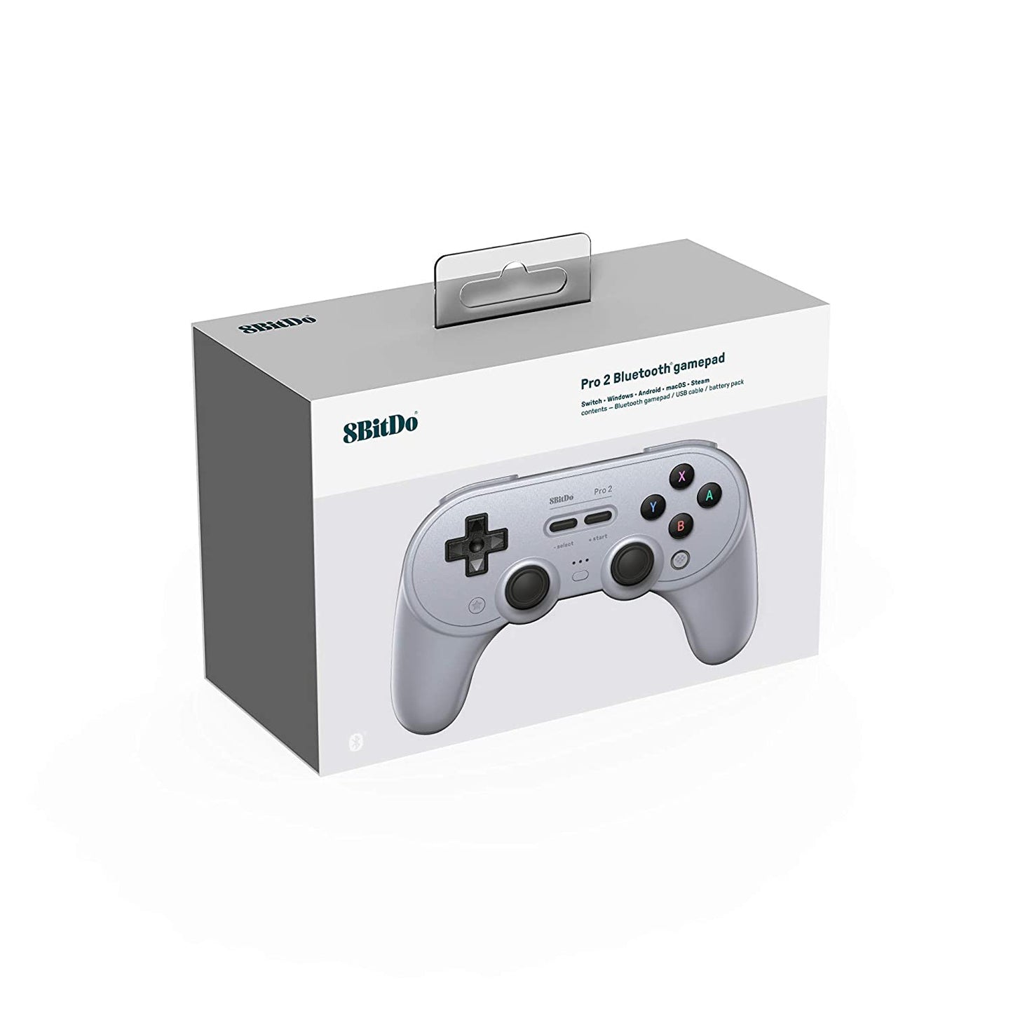 8BitDo Pro 2 Bluetooth Controller for Switch/Switch OLED, PC, macOS, Android, Steam & Raspberry Pi - Vilros.com