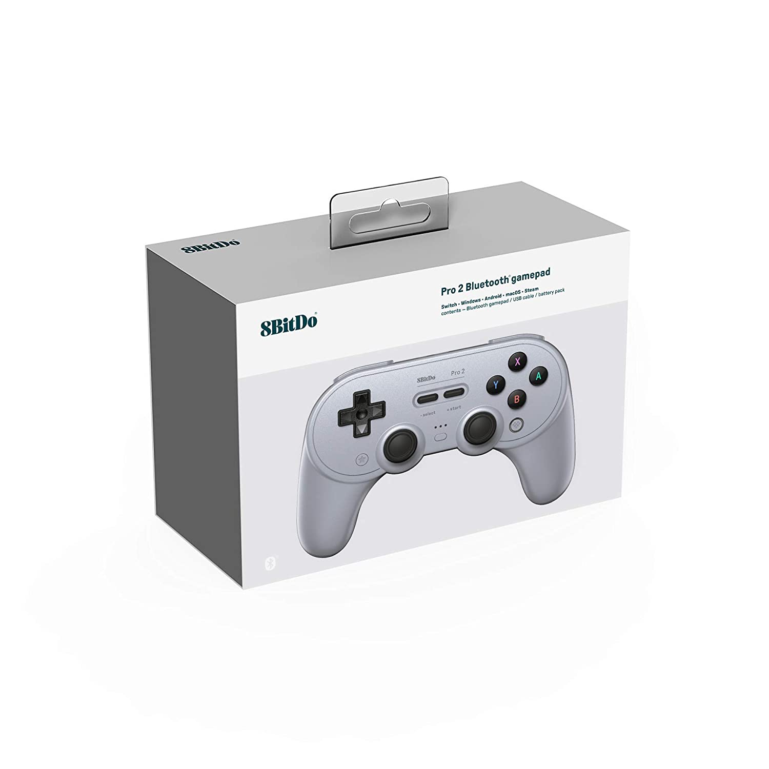 8BitDo Pro 2 Bluetooth Controller for Switch/Switch OLED, PC, macOS, Android, Steam & Raspberry Pi - Vilros.com