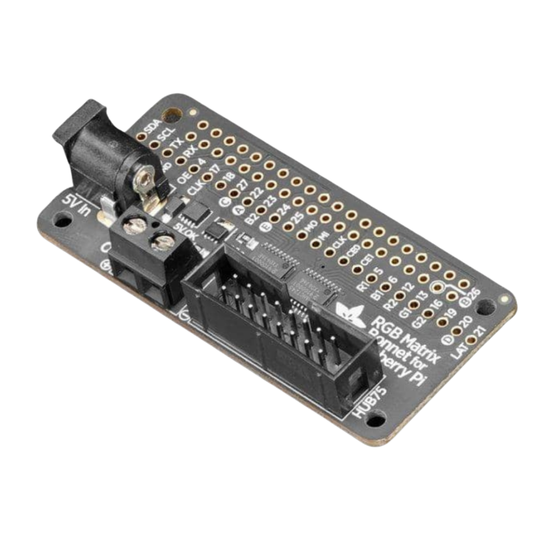 Adafruit RGB Matrix Bonnet for Raspberry Pi - Vilros.com