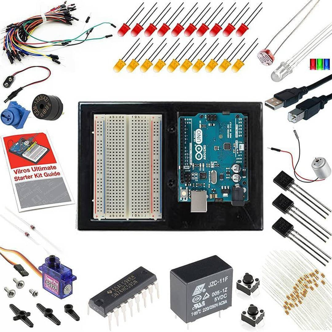Starter Kit For Arduino Uno R3 + Tutorial CD