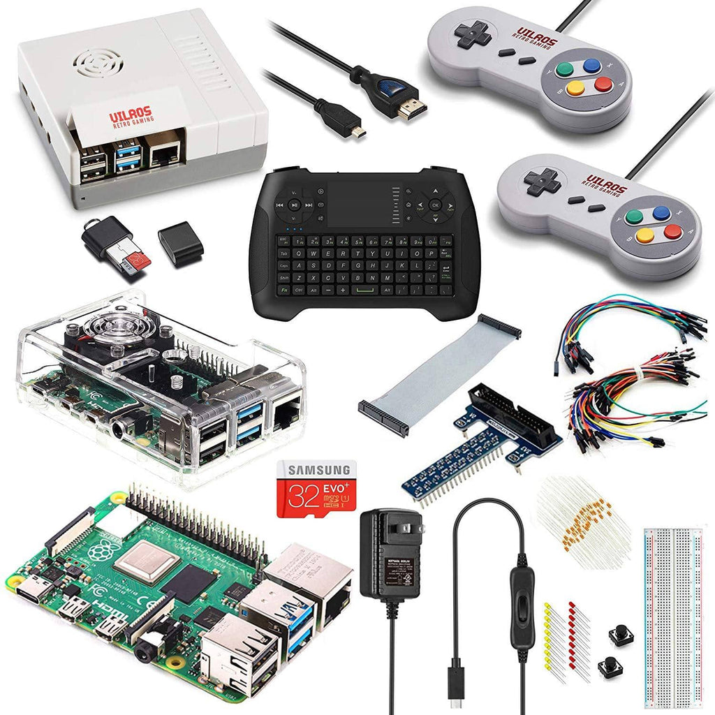Vilros Raspberry Pi 4 Ultimate Project Kit-Inlcudes Retro Gaming Hardware - Vilros.com