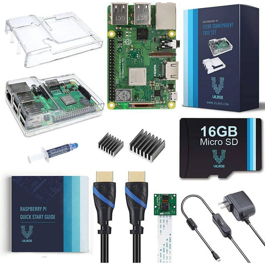 Vilros Raspberry Pi 3 Model B Plus Complete Starter Kit with Camera Module - Vilros.com