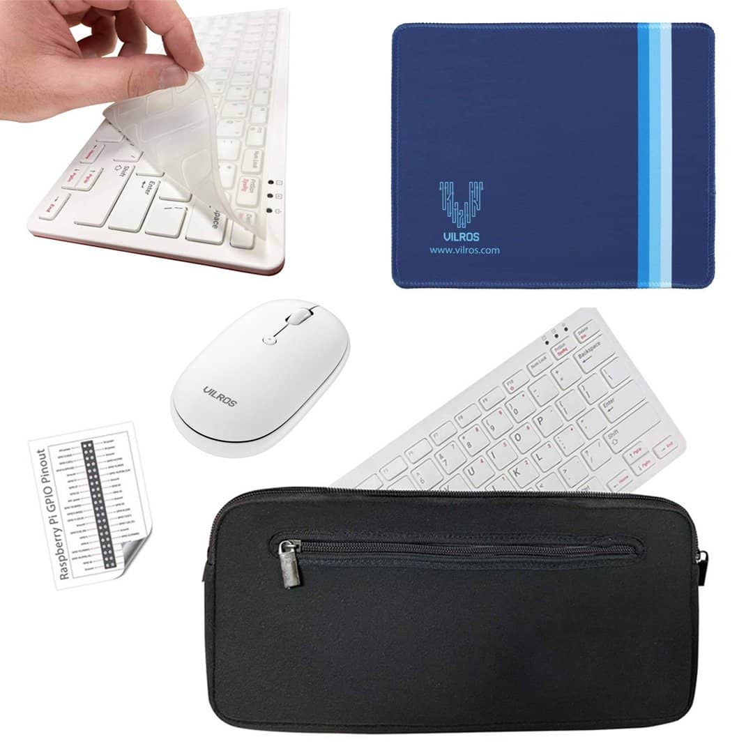 Vilros Case and Mouse Bundle for Raspberry Pi 400 - Vilros.com