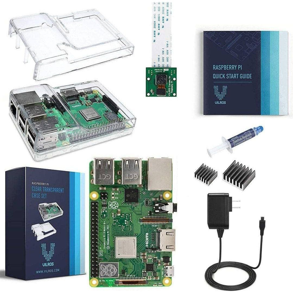 Vilros Raspberry Pi 3 Model B Plus Basic Camera Starter Kit - Vilros.com