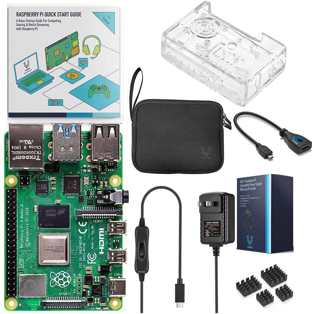 Vilros Raspberry Pi 4 Basic Starter Kit - Vilros.com