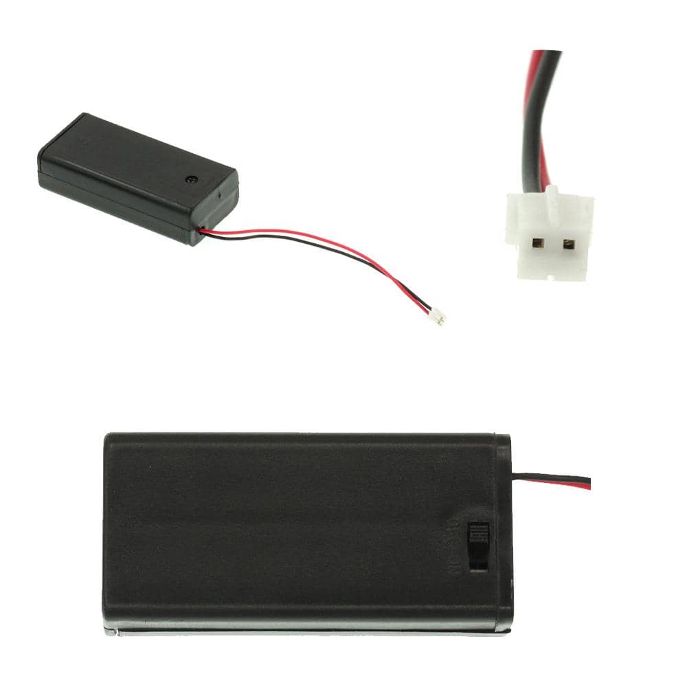 2x AAA Battery Holder with PH2.0 Connector and ON/Off Switch-Great For MicroBit - Vilros.com