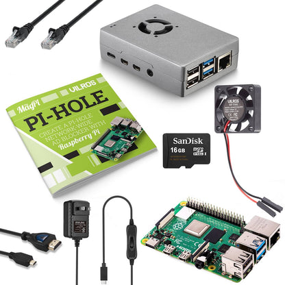 Vilros Raspberry Pi 4 Network Wide Ad Blocking Kit - Vilros.com