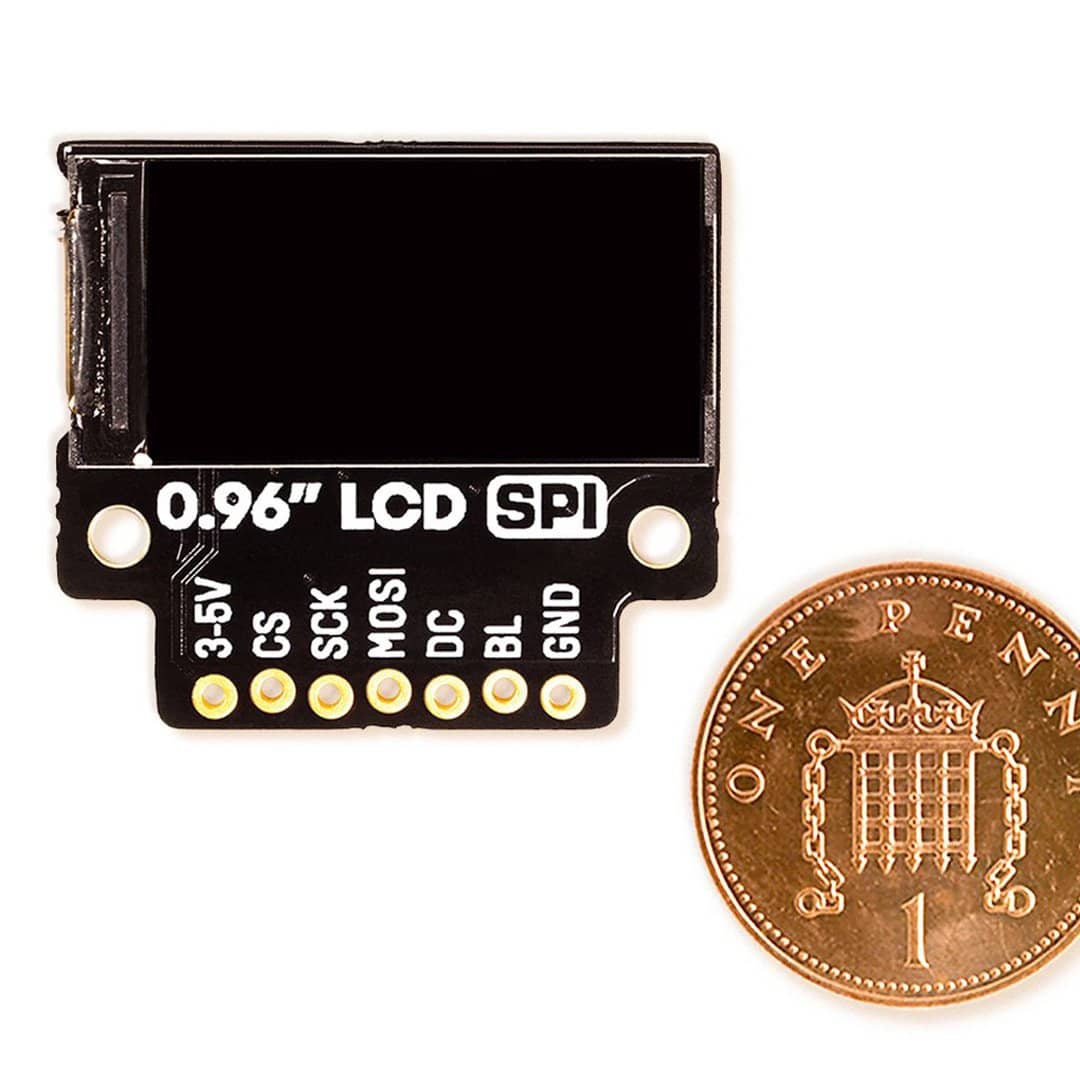 Pimoroni 0.96" SPI Colour LCD (160x80) Breakout - Vilros.com