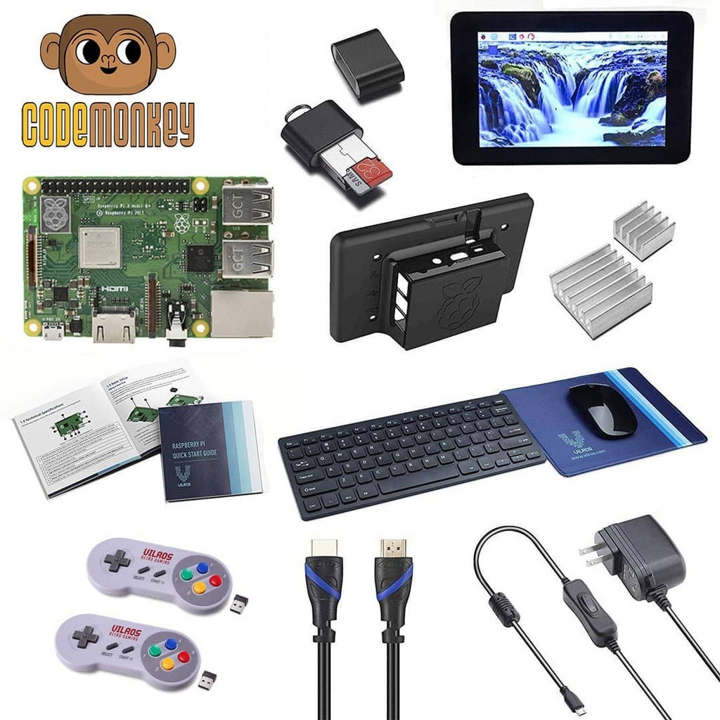 Vilros/Code Monkey Ultimate Raspberry Pi Game Builder Kit
