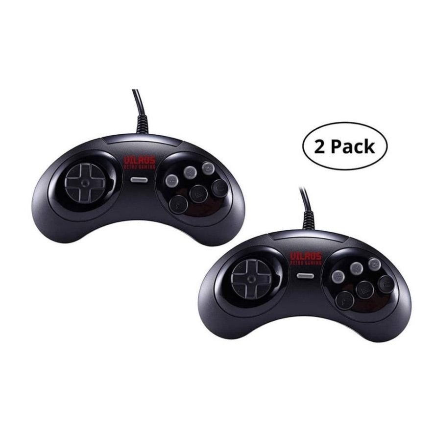 SEGA Genesis Style USB Gamepad - Vilros.com