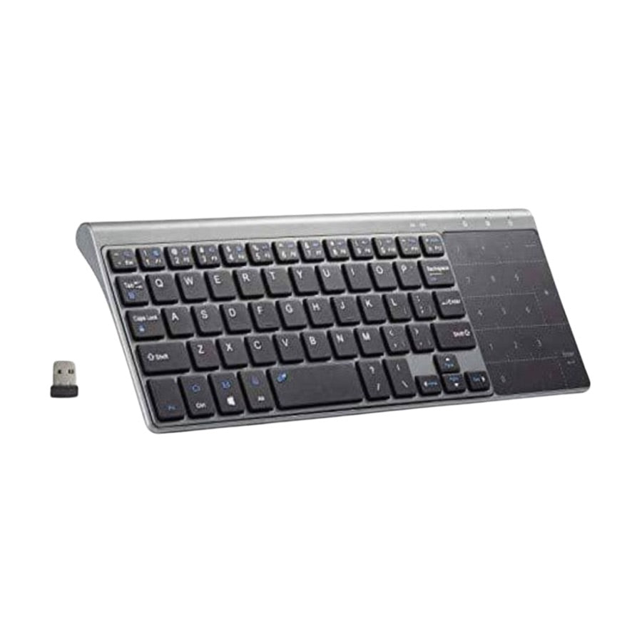 10 Inch 2.4GHz Wireless Keyboard with Touchpad-Great for Raspberry Pi - Vilros.com