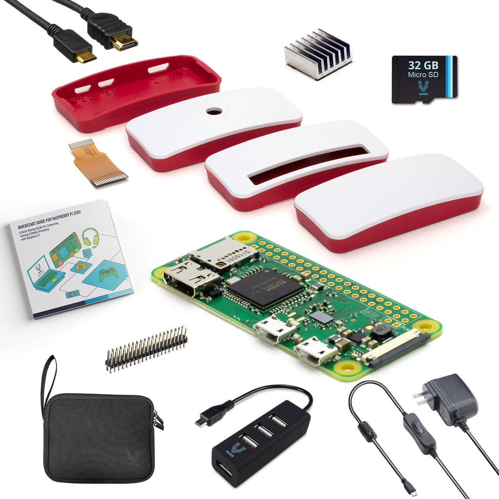 Vilros Raspberry Pi Zero W Complete Starter Kit - Vilros.com