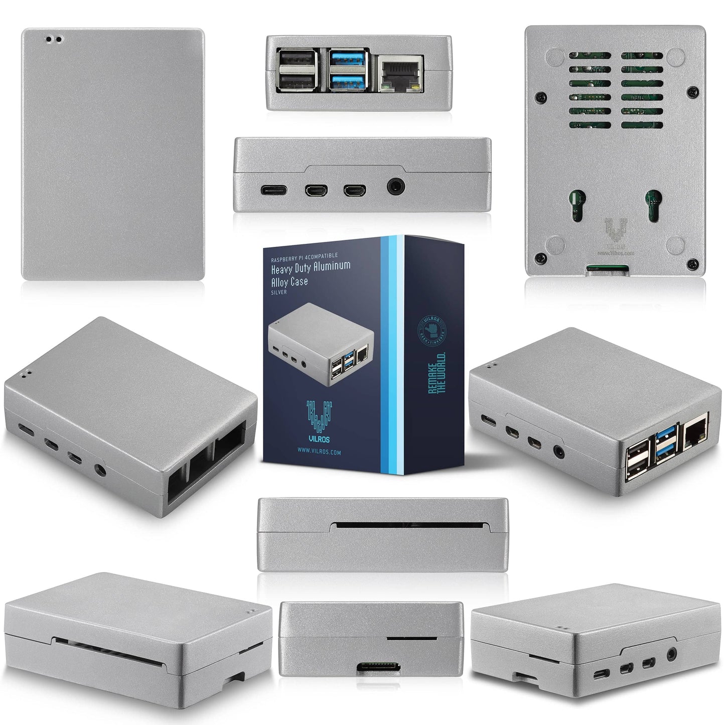 Vilros Raspberry Pi 4 Network Wide Ad Blocking Kit - Vilros.com