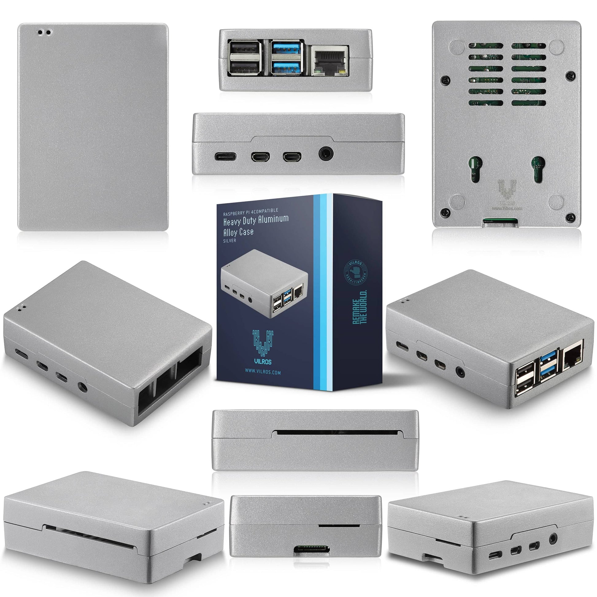 Vilros Raspberry Pi 4 Network Wide Ad Blocking Kit - Vilros.com