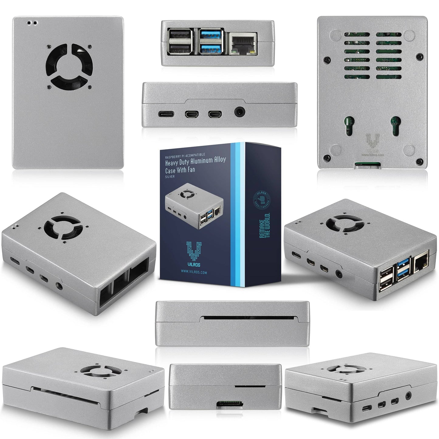 Vilros Raspberry Pi 4 Network Wide Ad Blocking Kit - Vilros.com