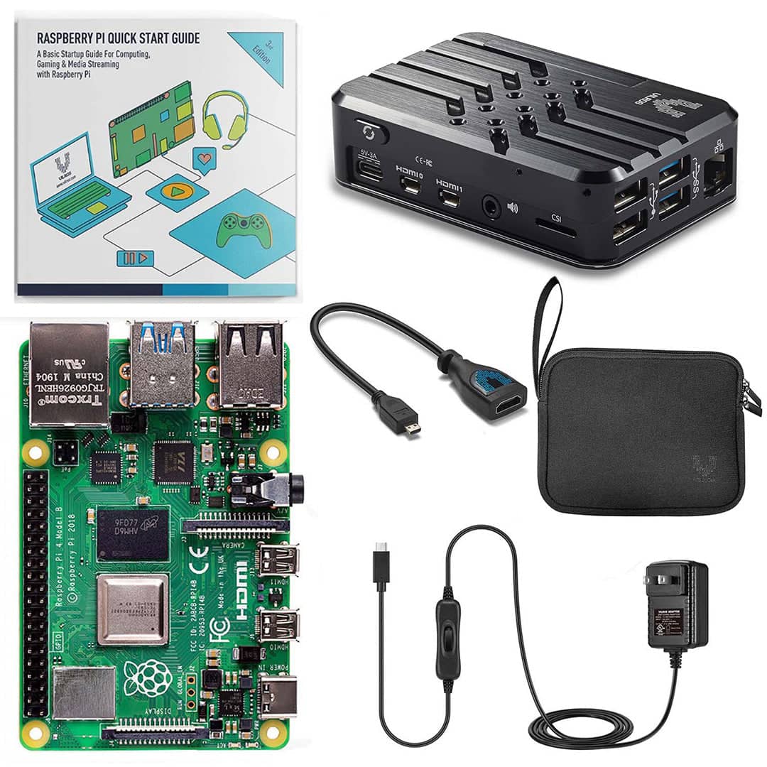 Vilros Raspberry Pi 4 Basic Starter Kit - Vilros.com