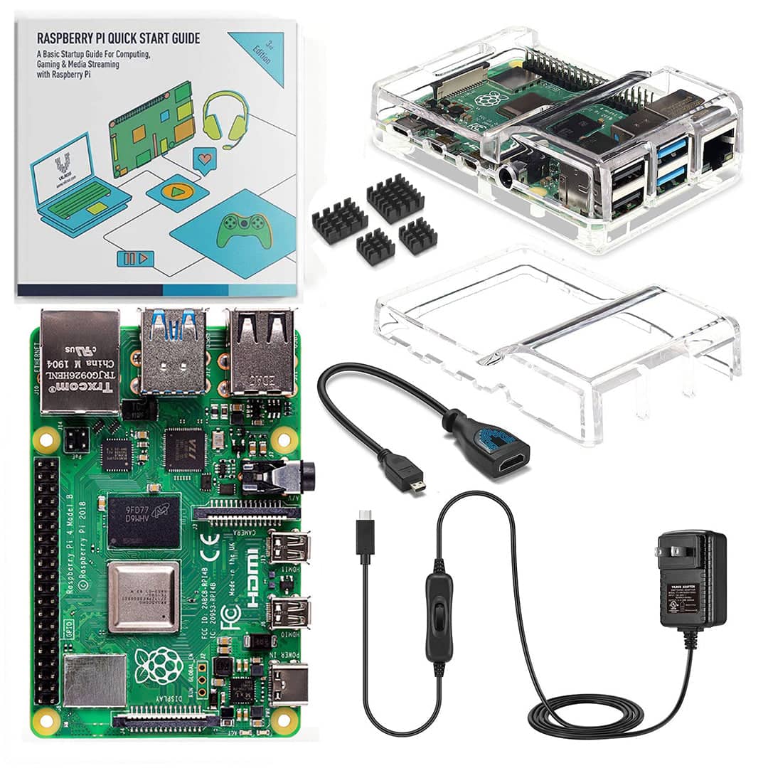 Vilros Raspberry Pi 4 Basic Starter Kit - Vilros.com
