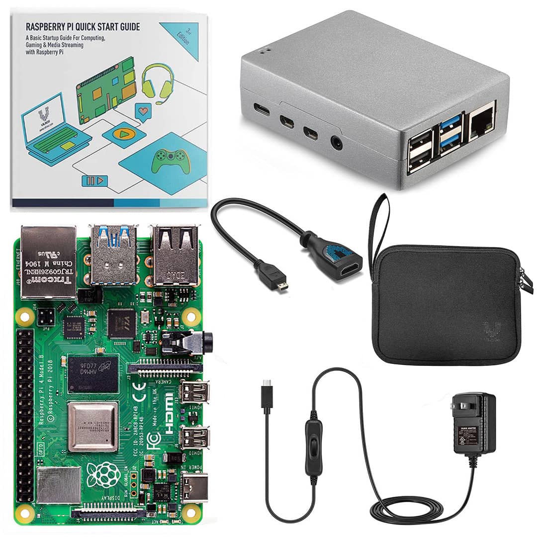 Vilros Raspberry Pi 4 Basic Starter Kit - Vilros.com