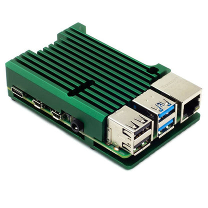Pimoroni  Aluminium Heatsink Case for Raspberry Pi 4 - Vilros.com